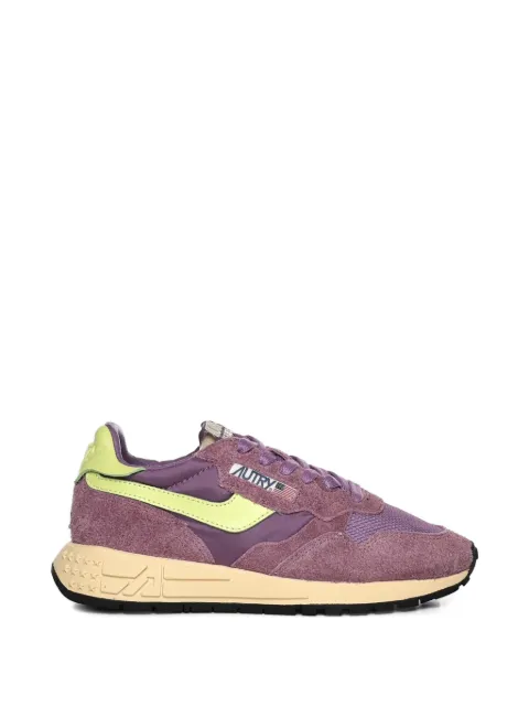 Autry mesh leather trainers Purple WWLWUT39