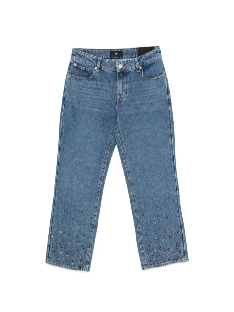 7 For All Mankind Calie embellished jeans Blue 7UD0CE52