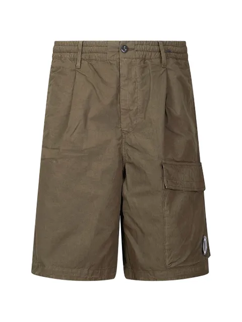 C.P. Company micro-reps boxy Lens shorts Green 20CMBE127A110325G683