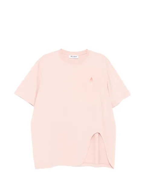 The Attico logo-print T-shirt Pink 260WCT00350JJJ025PC