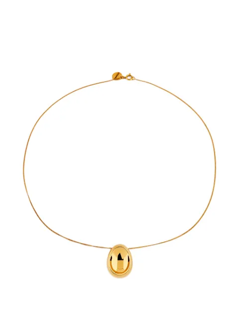 Misho oval-pendant necklace Gold 62748