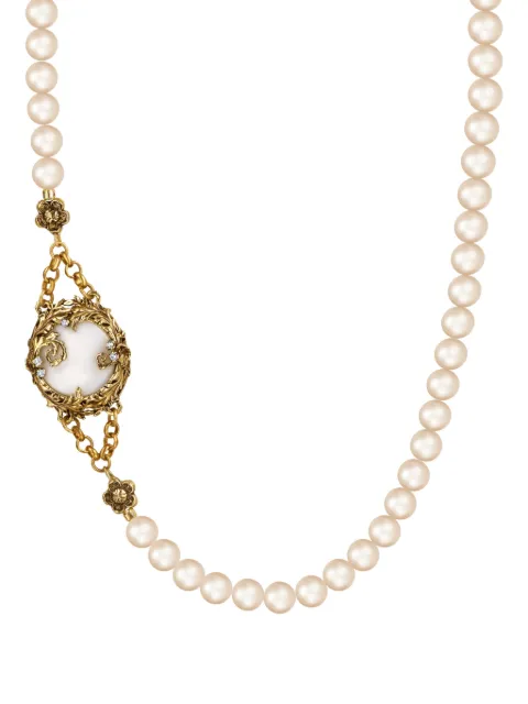 Fiore di Firenze floral-embellishments necklace White 39213