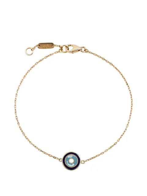 Bil Arabi enamel round-pendant bracelet Gold 70640