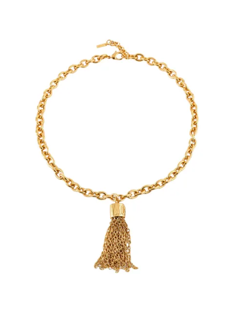 Moschino chain tassel necklace Gold 62470