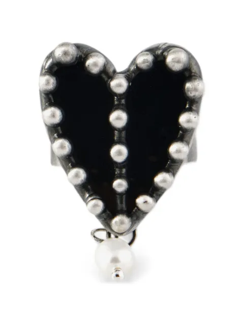 POISONED HEARTS heart ring Silver 61984
