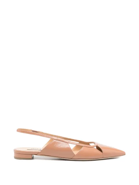 Arteana cut-out slingback pumps Neutrals SS26SAVWALSPFL