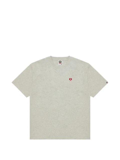 AAPE BY *A BATHING APE® logo T-shirt Grey ATE1807XAQ