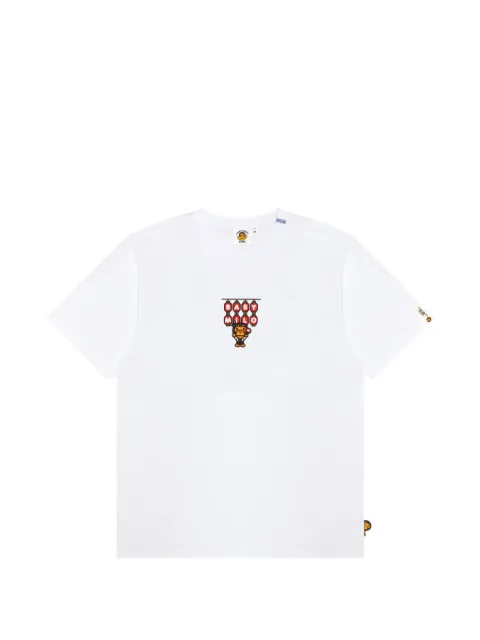 *BABY MILO® STORE BY *A BATHING APE® cartoon-print T-shirt White 0TE0454XXQ