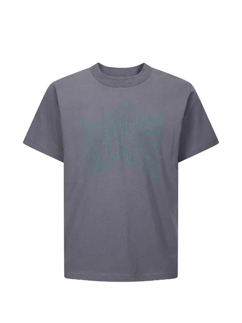 sacai x Geoff Mcfetridge print sacai T-shirt Grey 2601121S