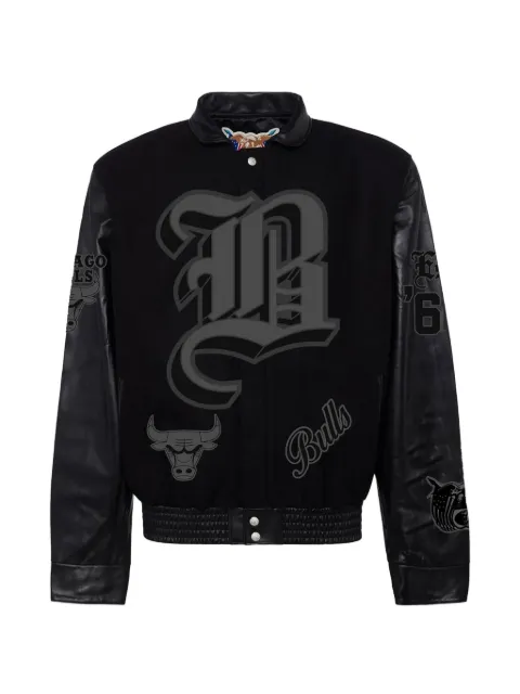 Jeff Hamilton x NBA button-fastening jacket Black NBACHIBUL101