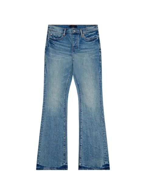 Purple Brand Worn Flare jeans Blue P004FFWL425