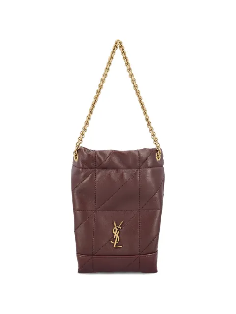 Saint Laurent quilted Cassandre shoulder bag Red 863069AAB32