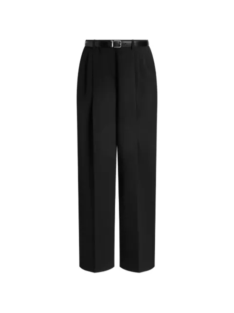 Dolce & Gabbana wool gabardine trousers Black FTDMITFU21E