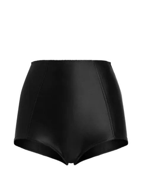 Dolce & Gabbana satin culottes shorts Black FTAMFTGDCMX