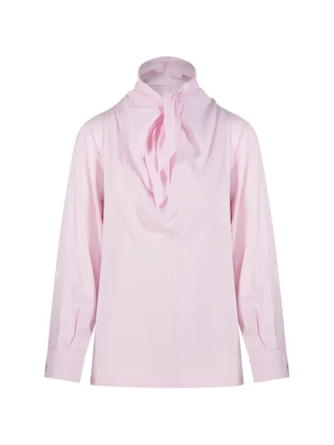 Max Mara pussy-bow top Pink 2611111191600