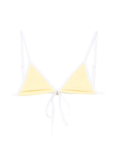 FAE SWIM Lumi bikini top Yellow 44809