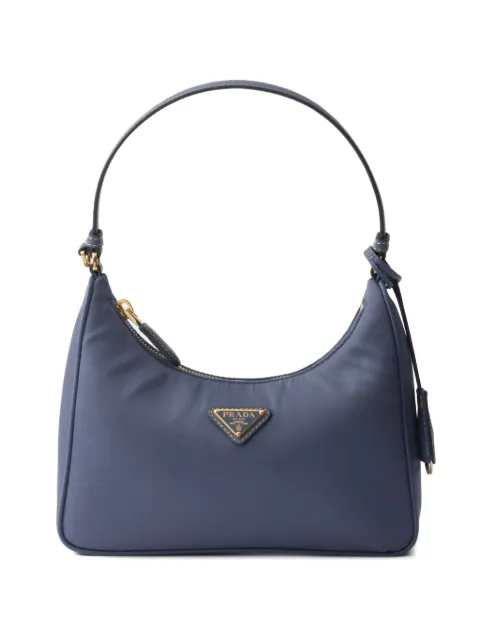 Prada mini 2005 Re-Edition shoulder bag Blue 1N204XR064