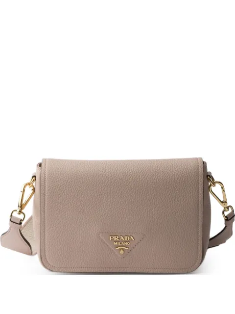 Prada leather shoulder bag Neutrals 1BD314V7NO2DKV
