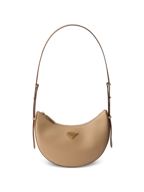 Prada Arqué small leather shoulder bag Neutrals 1BC274VOOOASK