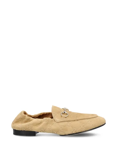 Gucci GG-patterned loafers Neutrals 854414AADWE