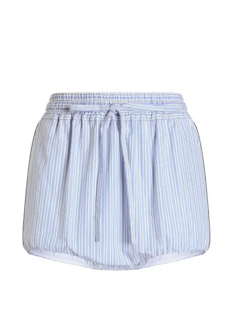 Dolce & Gabbana striped drawstring-dastening shorts Blue FTDJ2TFR510