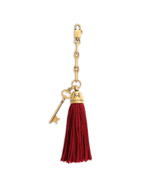 Dolce & Gabbana tassel keychain Gold BI3488A0505