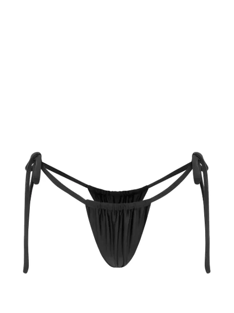 FAE SWIM Birdie tie-detail bikini bottoms Black 12630
