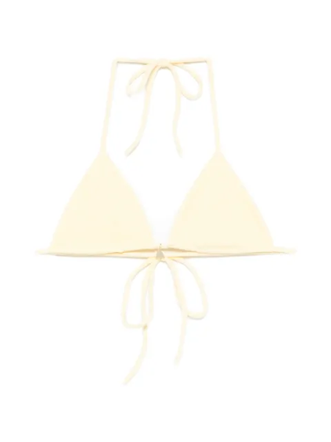 FAE SWIM Honey bikini top Yellow 35226