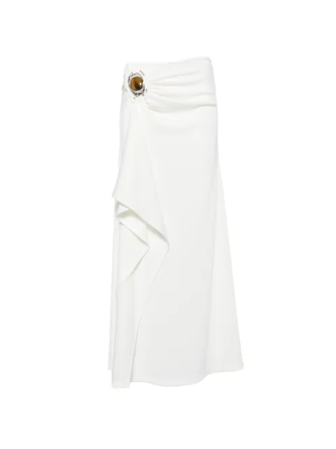 Christopher Esber Occhio crystal-embellished skirt White 26014753