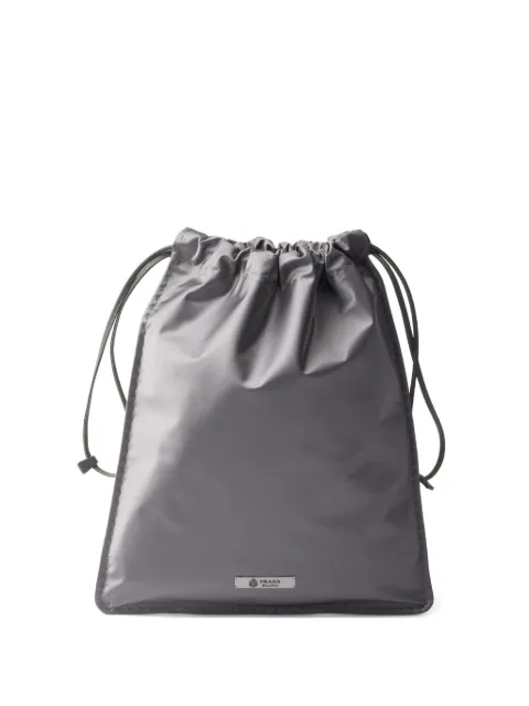Prada Wish drawstring pouch Grey 1NK0632G6B