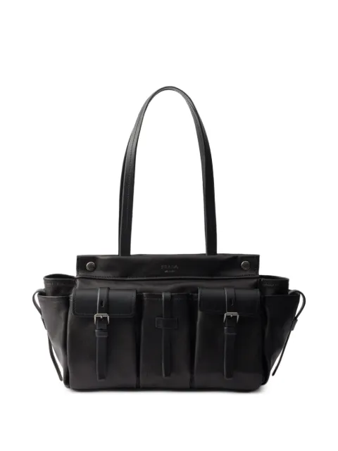Prada large Route tote bag Black 1BG644VOOO2G6F