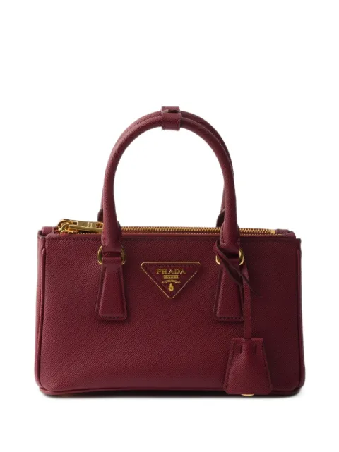 Prada Galleria mini Saffiano leather bag Red 1BA916VEOONZV
