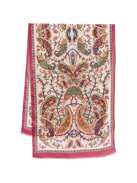 ETRO paisley scarf Neutrals WATA0009AKD96