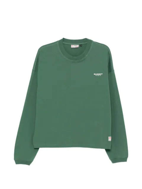 SUMMER GAMES logo-embroidered T-shirt Green SG2610111