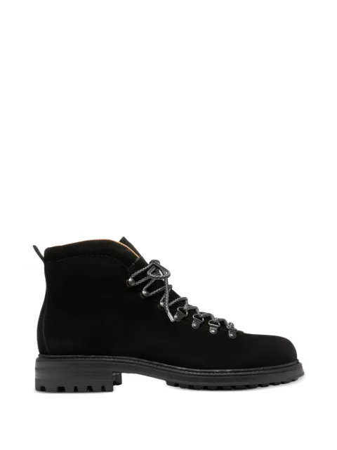 Officine Creative lace-up fastening leather boots Black OCU3164007ANGNA1000