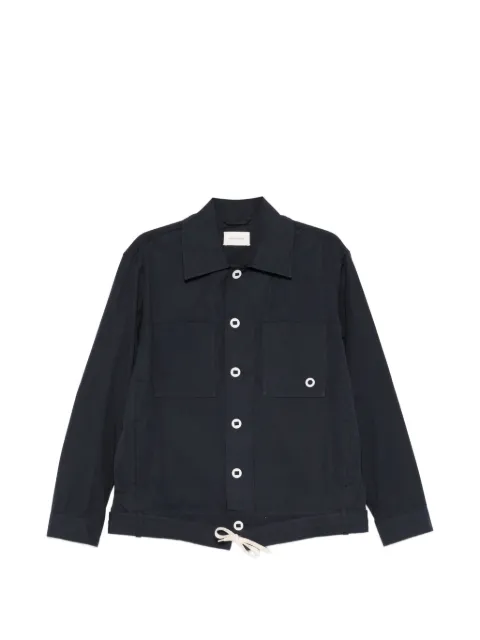 Craig Green Circle Worker button-front shirt jacket Blue CGSS26CWOJKT69