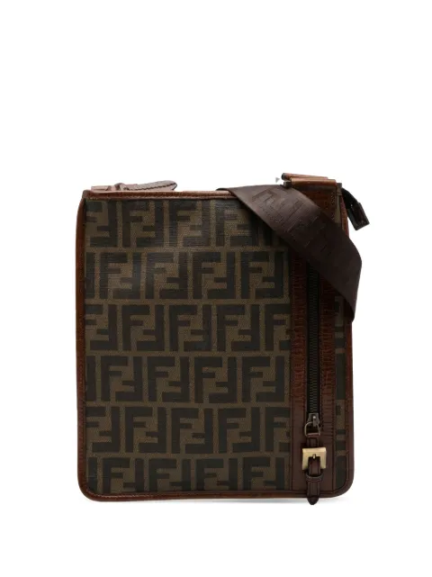 Fendi Pre-Owned 2000-2010 Zucca Coated Canvas crossbody bag Brown ROT97LDJVIQ4KUOU