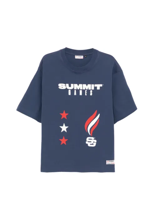 SUMMER GAMES printed T-shirt Blue SG2610103
