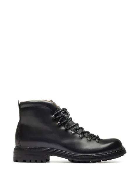 Officine Creative lace-up leather boots Grey OCU3164007TONE11103