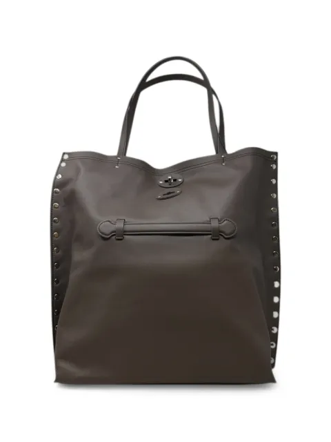 Zanellato medium A'spasso® studded shoulder bag Brown 0687901910000