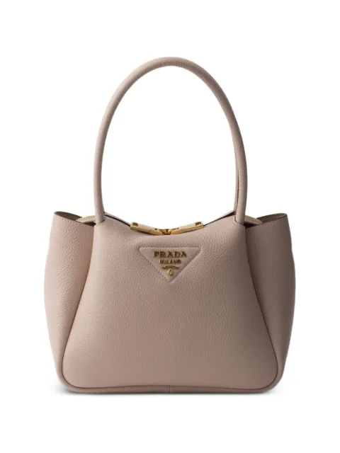 Prada Liaison small leather handbag Neutrals 1BC145VSNM2DKV