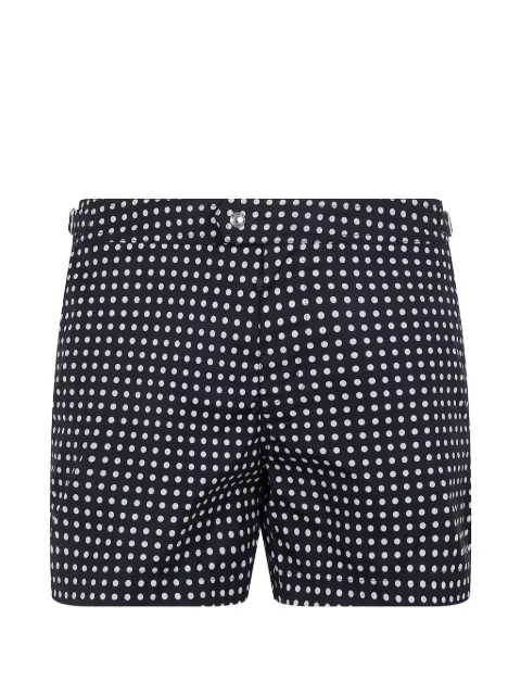 TOM FORD polka-dot swim shorts Blue BSS001FMN076