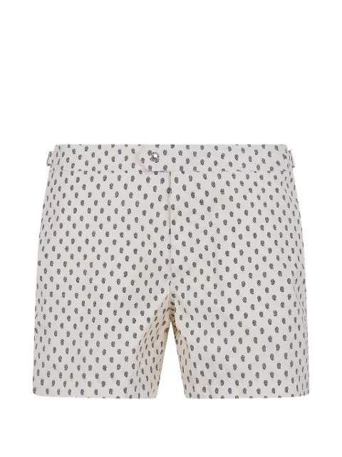 TOM FORD printed swim shorts Neutrals BSS001FMN074
