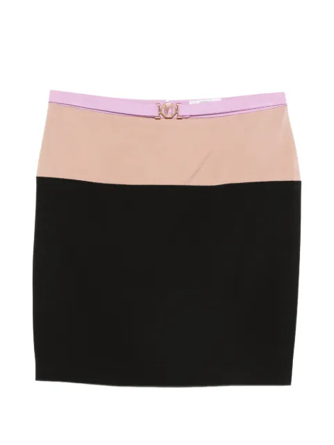 Versace Pre-Owned 2000s colour-block mini skirt Black VE250AFW