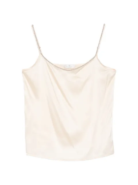 PANICALE embellished top Neutrals D381125CA