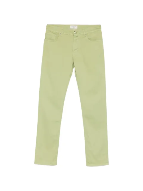 Jacob Cohën buttoned slim-fit jeans Green JUMQE004054S3756TR