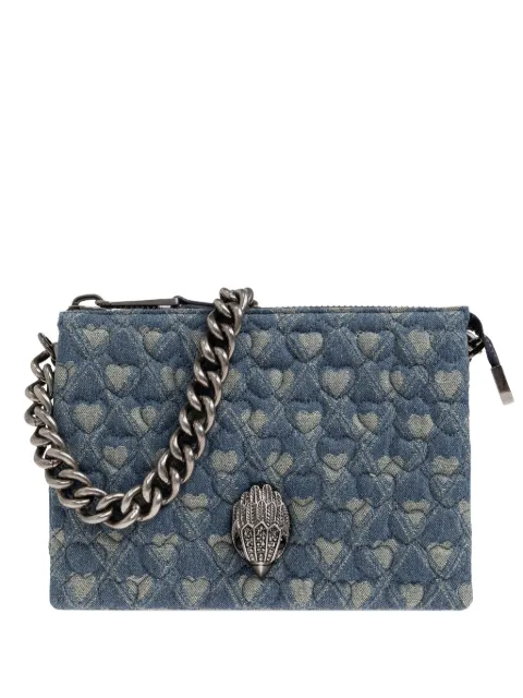Kurt Geiger London Kensington Puff chain-strap shoulder bag Blue KENSINGTONPUFF3POUCH