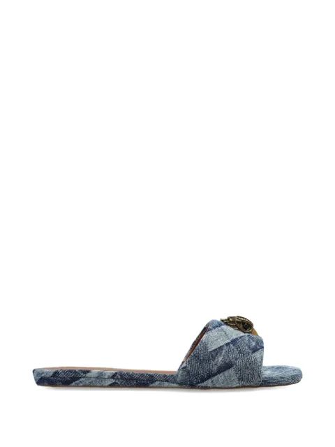 Kurt Geiger London Kensington flat sandals Blue KENSINGTONFLAT