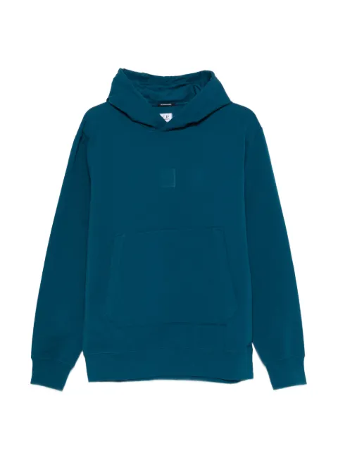 C.P. Company kangaroo-pocket hoodie Blue 20CLSS009A006452W849