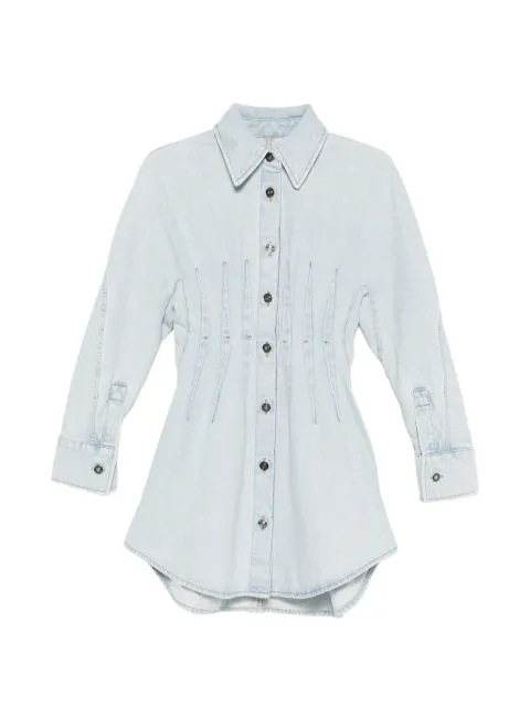 Givenchy buttoned midi denim dress Blue BW22QS517P